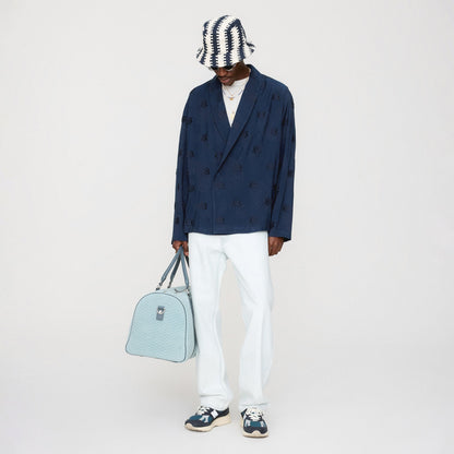 Men Kith Kith Long Sleeve Thompson Crossover Shirt - Nocturnal