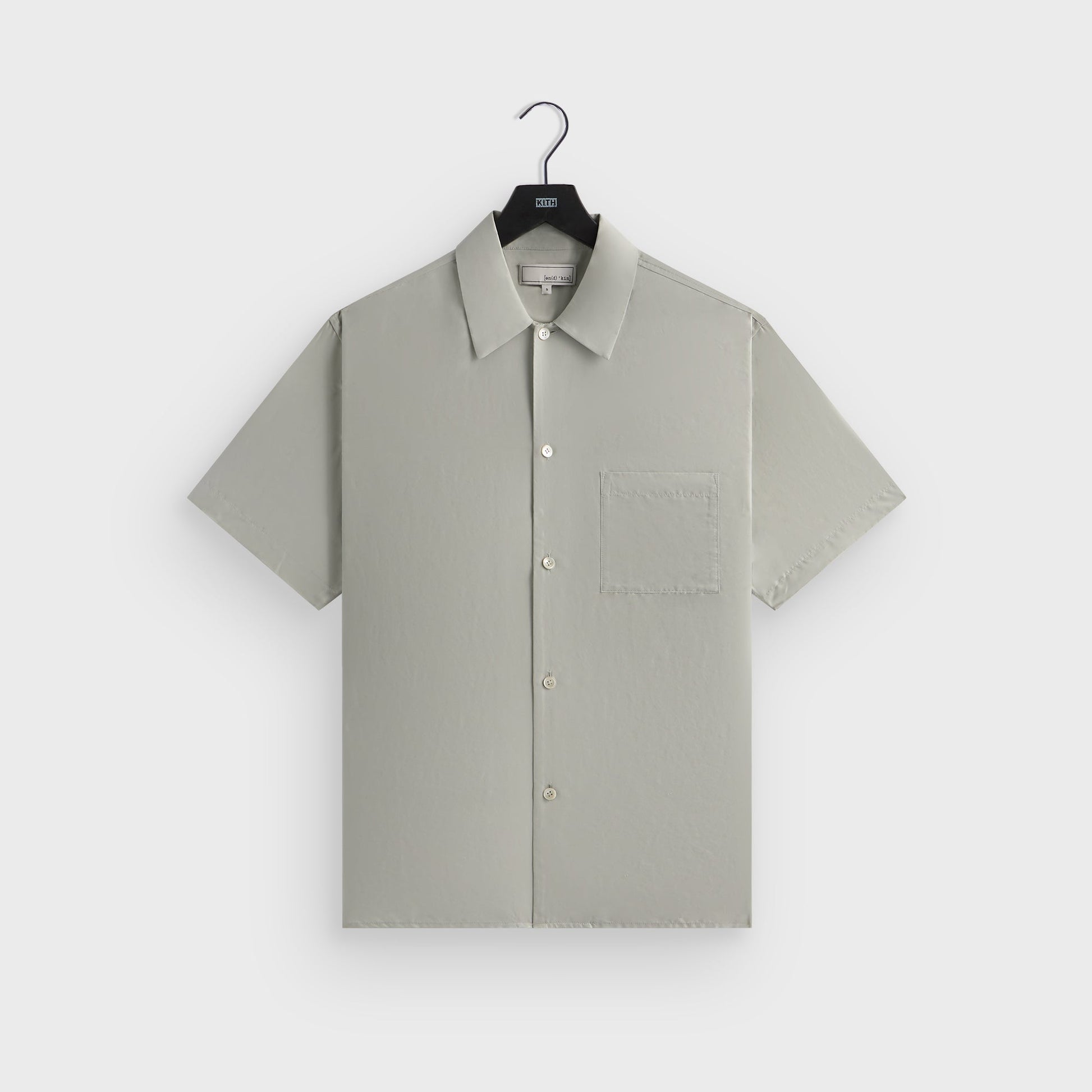 Men Kith &Kin Silk Habotai Beckham Buttondown - Palais