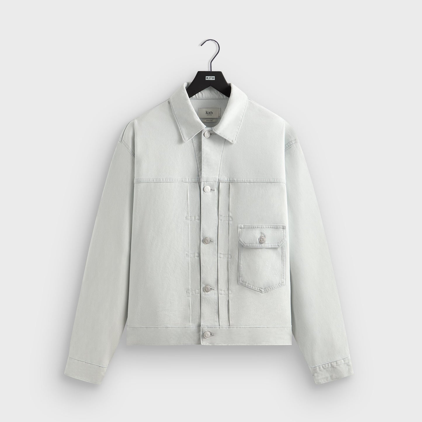 Men Kith Kith Alonzo Denim Jacket - Eden Wash