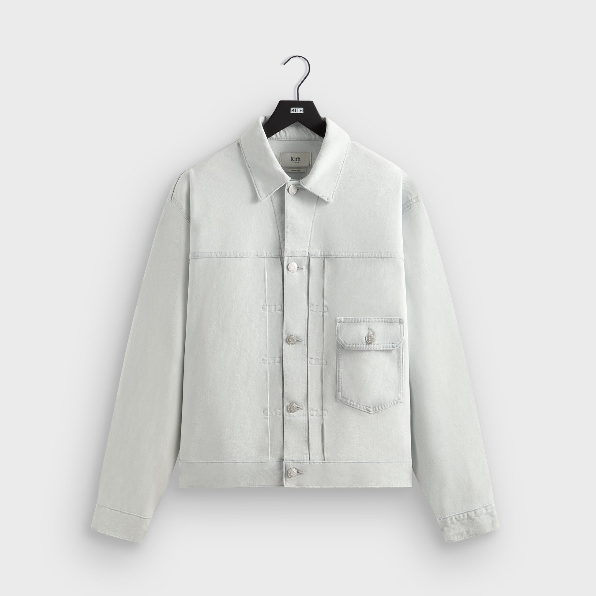 Men Kith Kith Alonzo Denim Jacket - Eden Wash