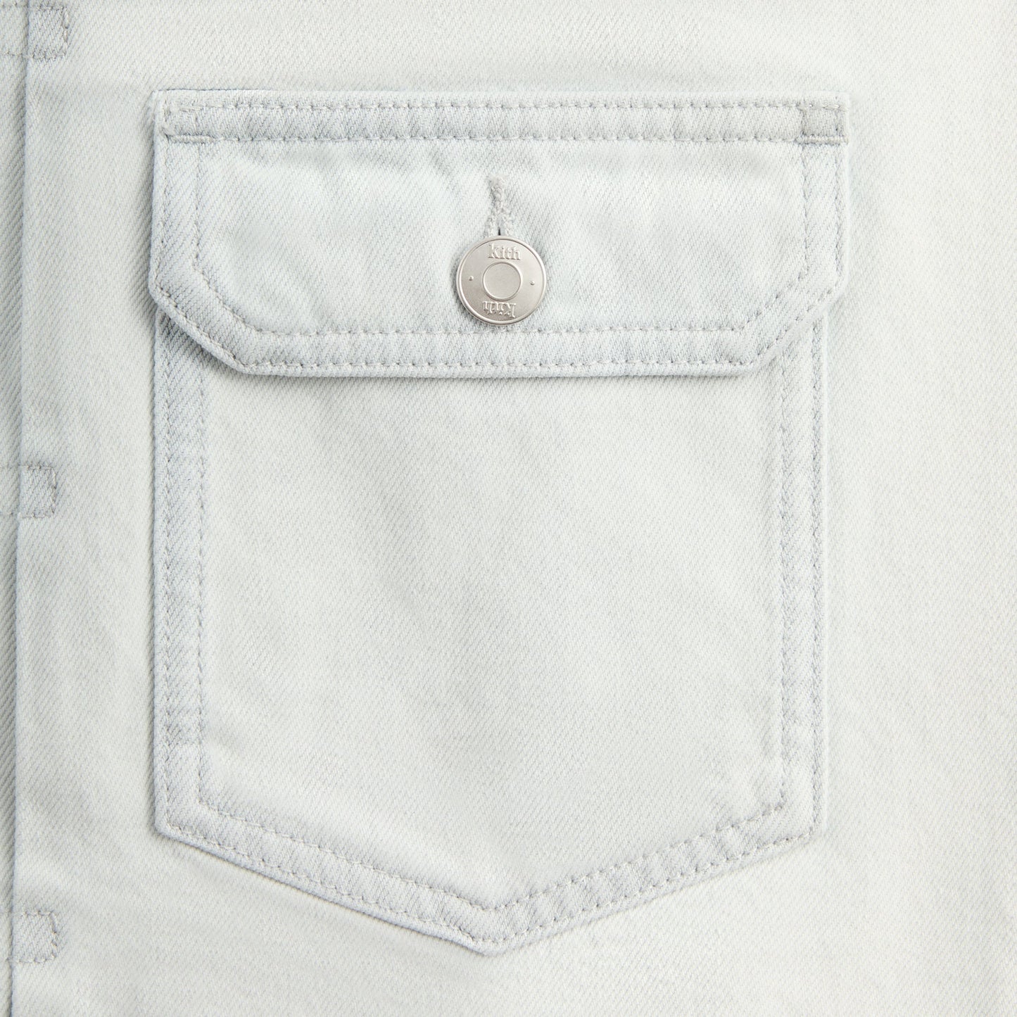 Men Kith Kith Alonzo Denim Jacket - Eden Wash