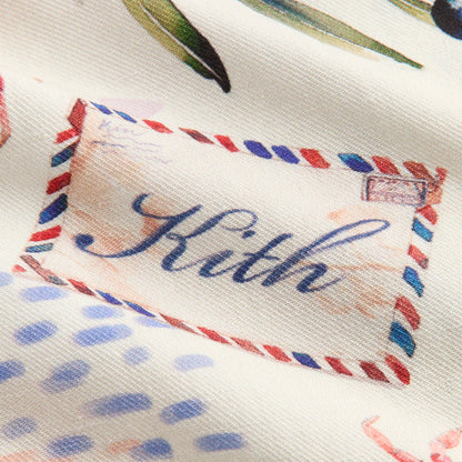 Kids Kith Kith Baby Summer Picnic Thompson Camp Shirt - Sandrift