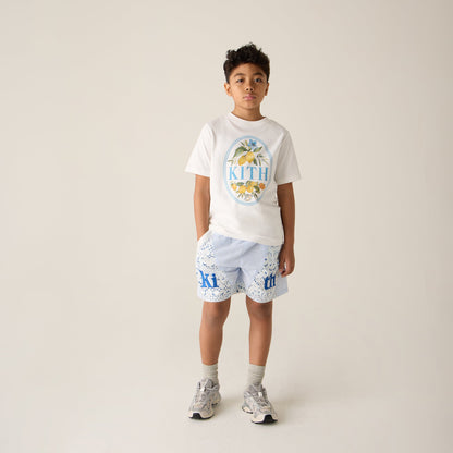 Kids Kith Kith Kids Summer Picnic Graphic Tee - White