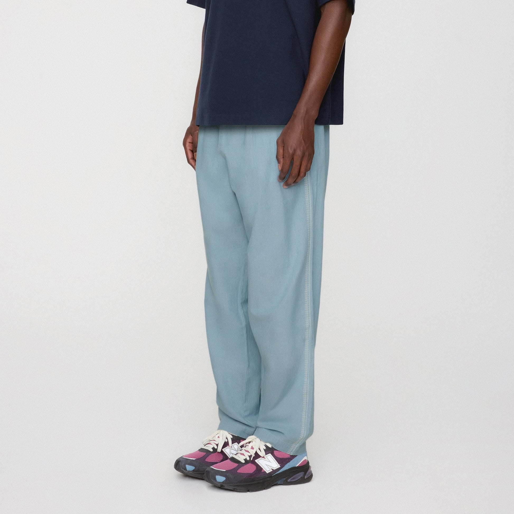 Men Kith Kith Chambray Barrow Pant - Light Indigo