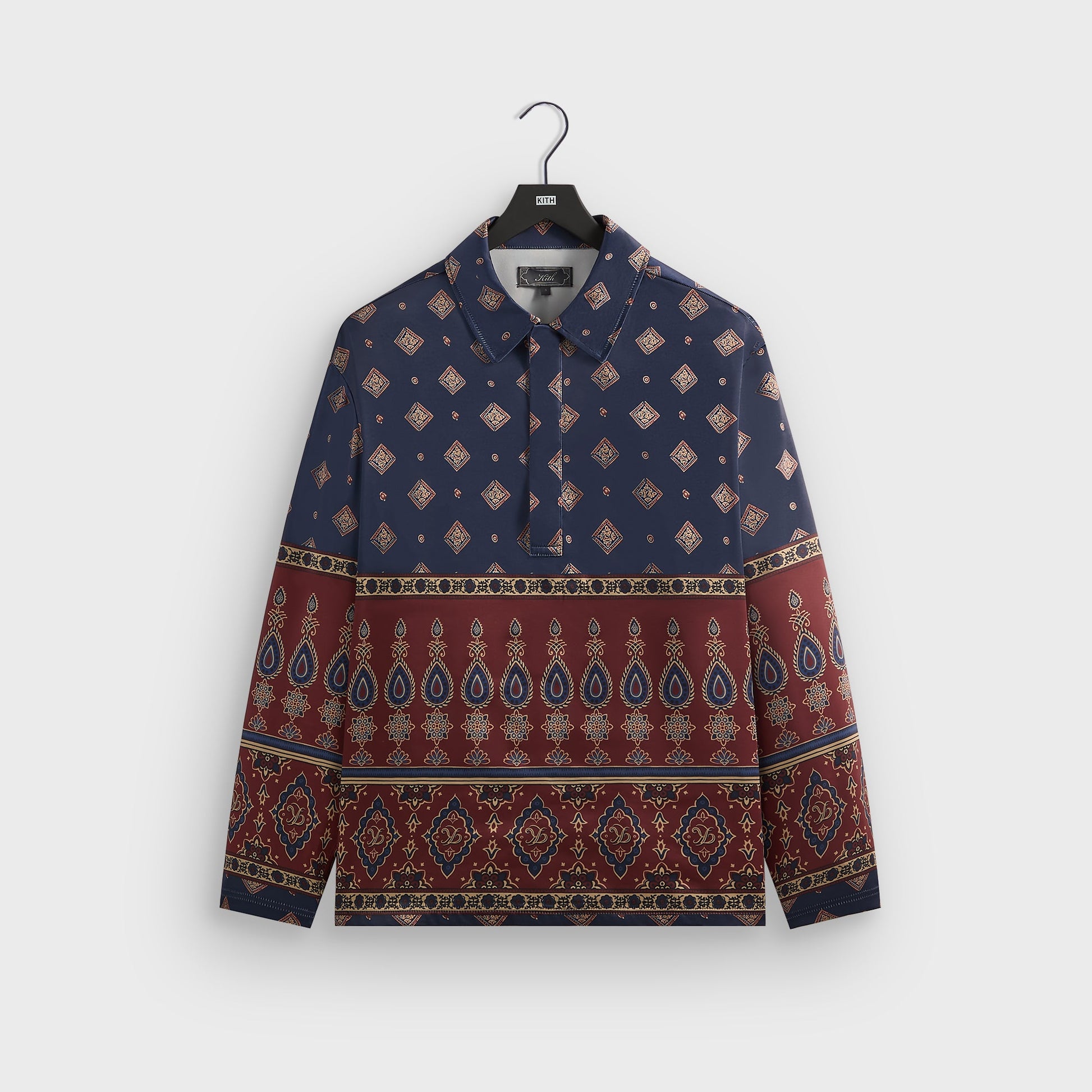 Men Kith Kith Paterson Pullover Shirt - Rhone