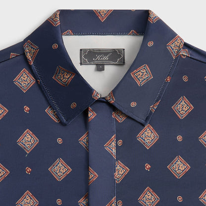 Men Kith Kith Paterson Pullover Shirt - Rhone