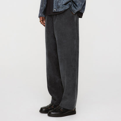 Men Kith Kith Cupro Linen Grayson Pant - Black