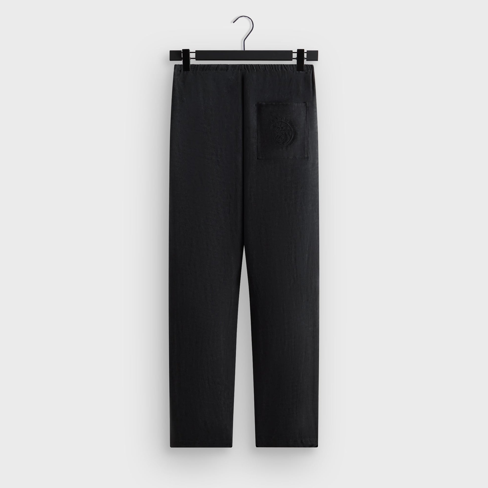 Men Kith Kith Cupro Linen Grayson Pant - Black