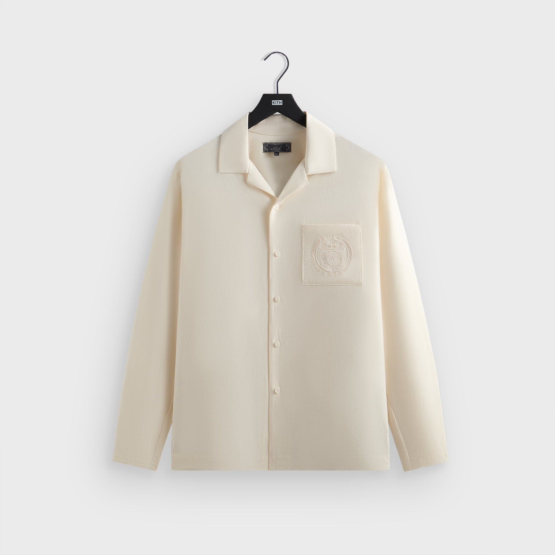 Men Kith Kith Adonis Camp Collar Shirt - Sandrift