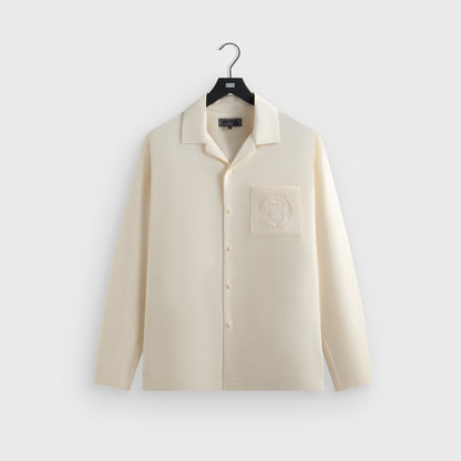 Men Kith Kith Adonis Camp Collar Shirt - Sandrift