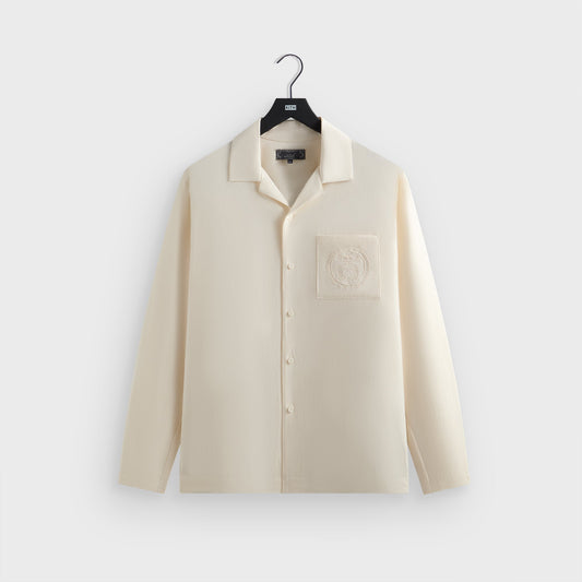 Men Kith Kith Adonis Camp Collar Shirt - Sandrift