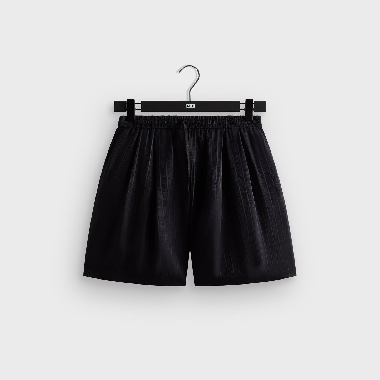 Men Kith Kith Crest Logo Kylan Pull On Short - Black