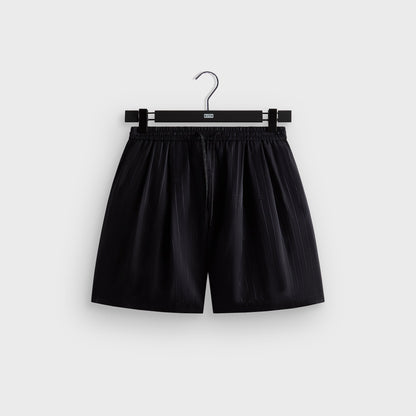 Men Kith Kith Crest Logo Kylan Pull On Short - Black