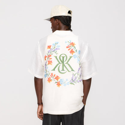 Men|Kids Kith Kith Linen Thompson Camp Collar Shirt - Sandrift
