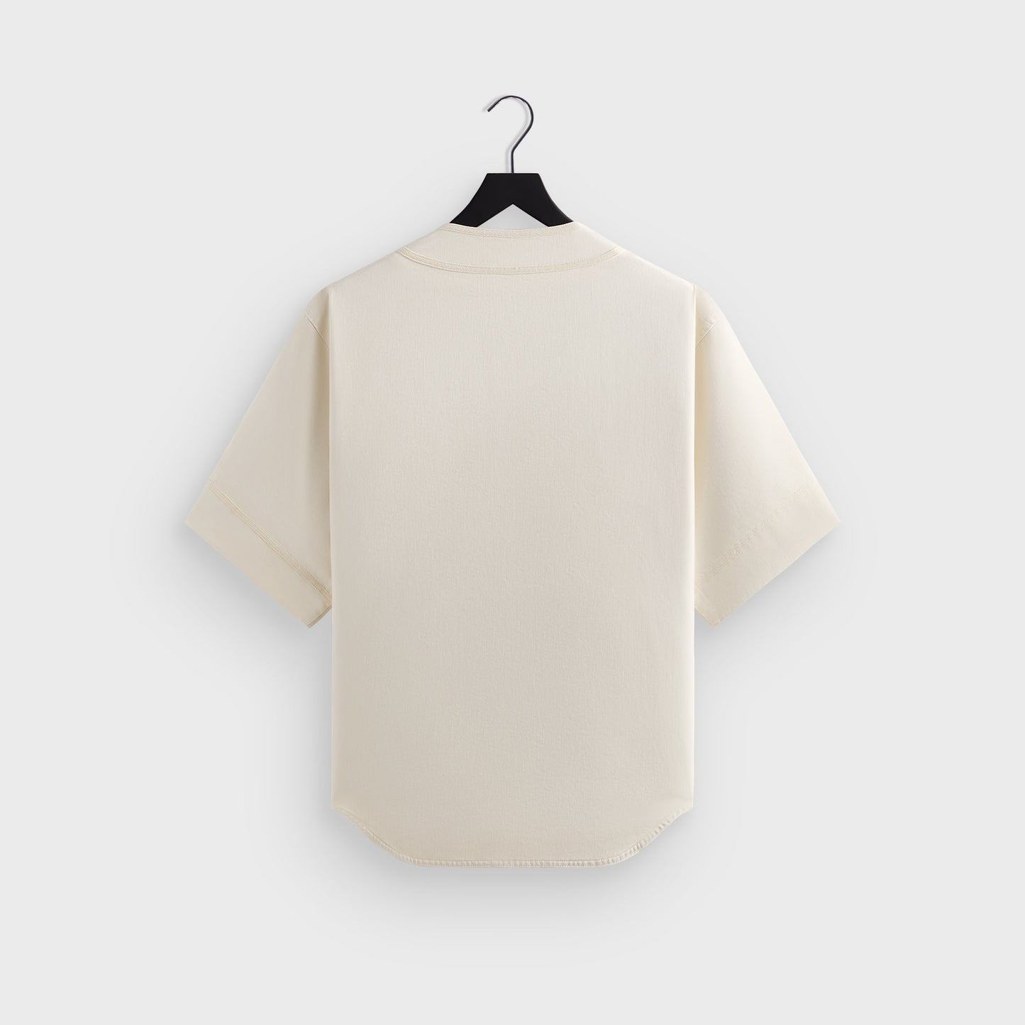 Men Kith Kith Washed Denim Willis Baseball Shirt - Sandrift