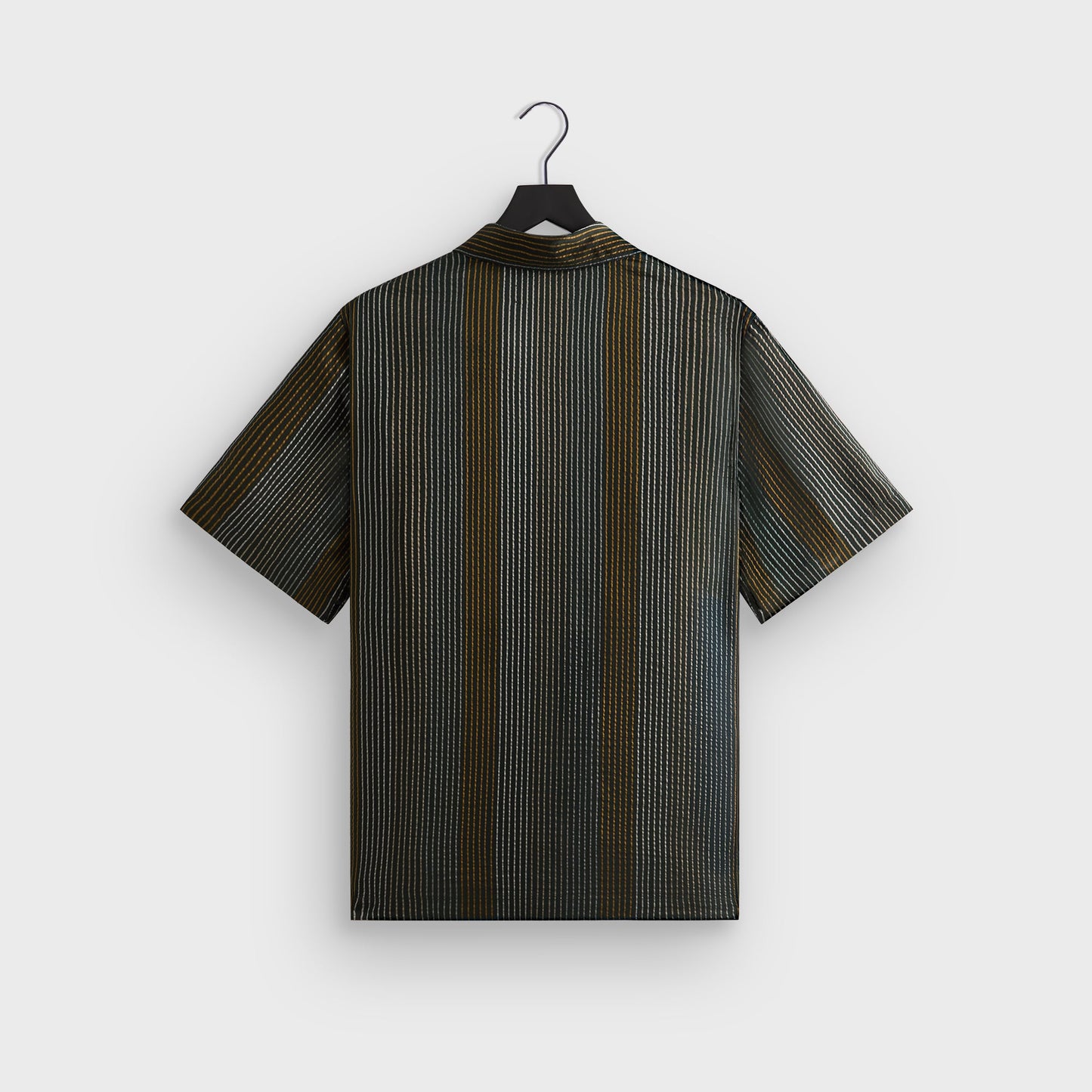 Men Kith Kith Seersucker Boxy Collared Overshirt - Stadium