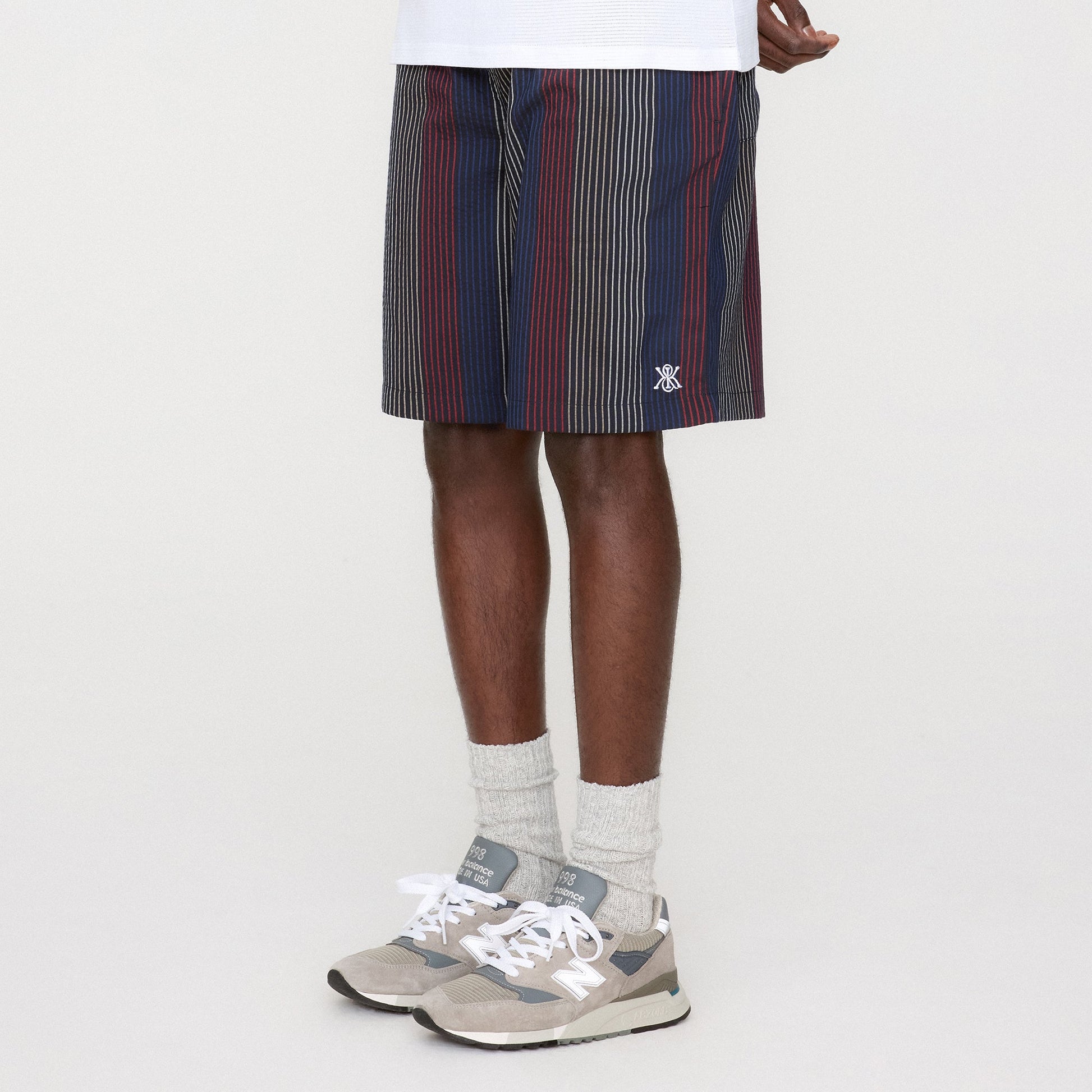 Men Kith Kith Seersucker Lewis Short - Nocturnal