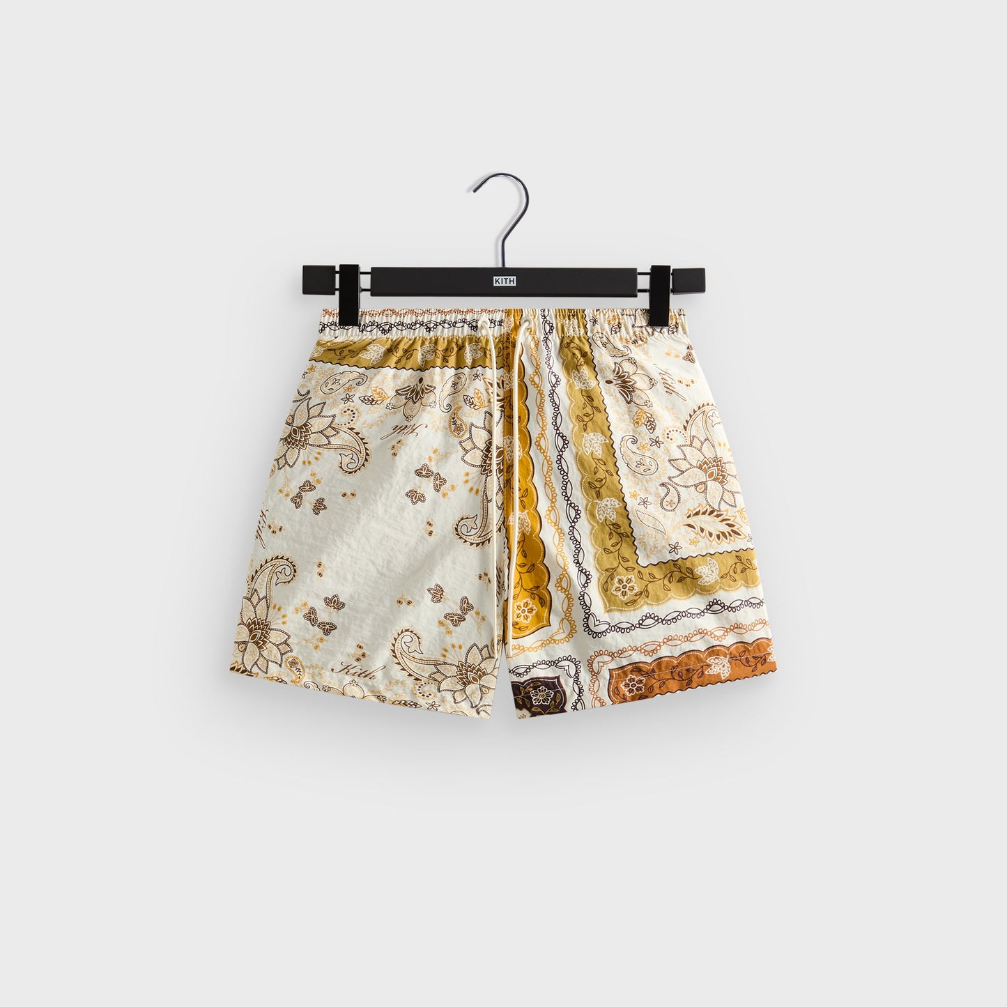 Men Kith Kith Panelled Bandana Ashton Swim Short - Sandrift