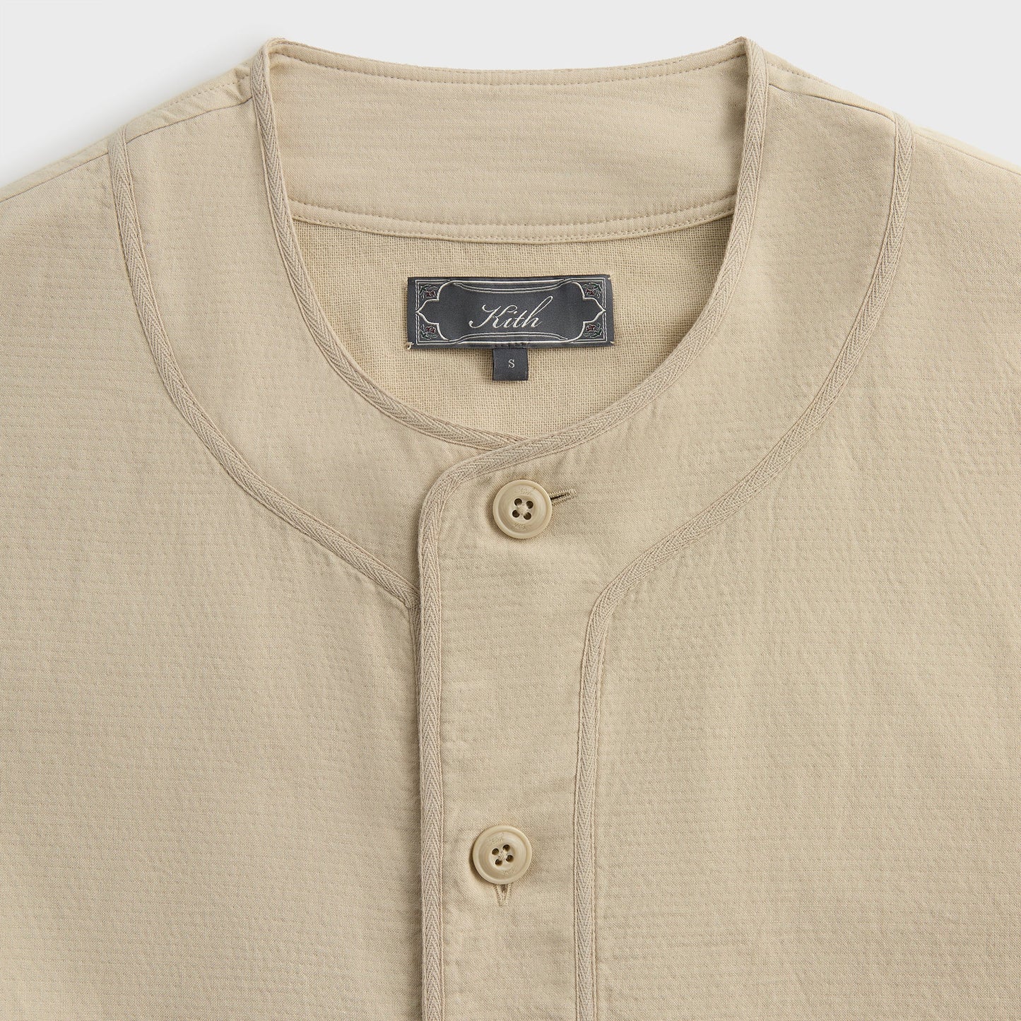 Men Kith Kith Willis Baseball Shirt - Trace