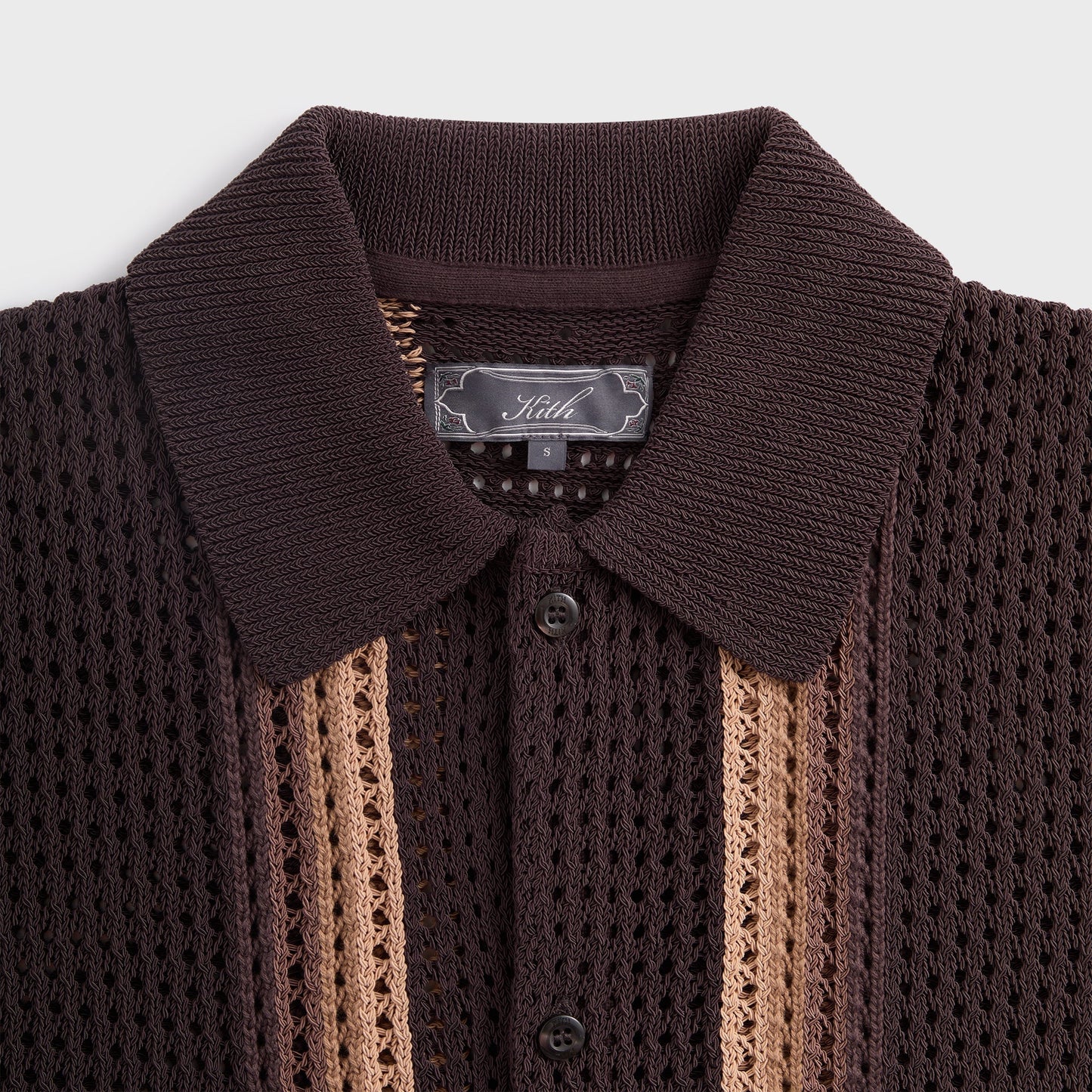 Men Kith Kith Thompson Crochet Buttondown - Kindling
