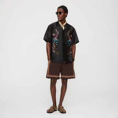 Men Kith Kith Crochet Curtis Short - Kindling