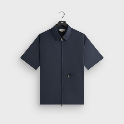 Men Kith &Kin Tropical Wool Davenport Shirt - Admiral