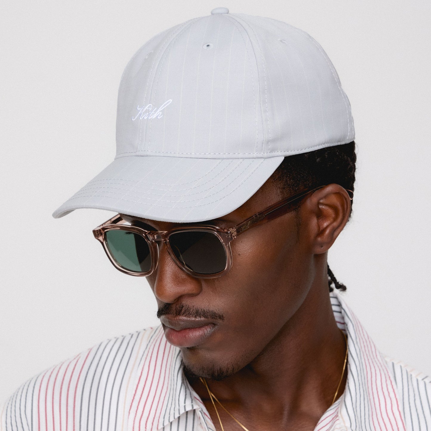 Men Kith Kith Tropical Wool Aaron Classic Cap - Concrete