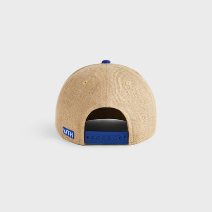 Men Kith Kith & New Era for the New York Mets Raffia 49FORTY Snapback - Natural