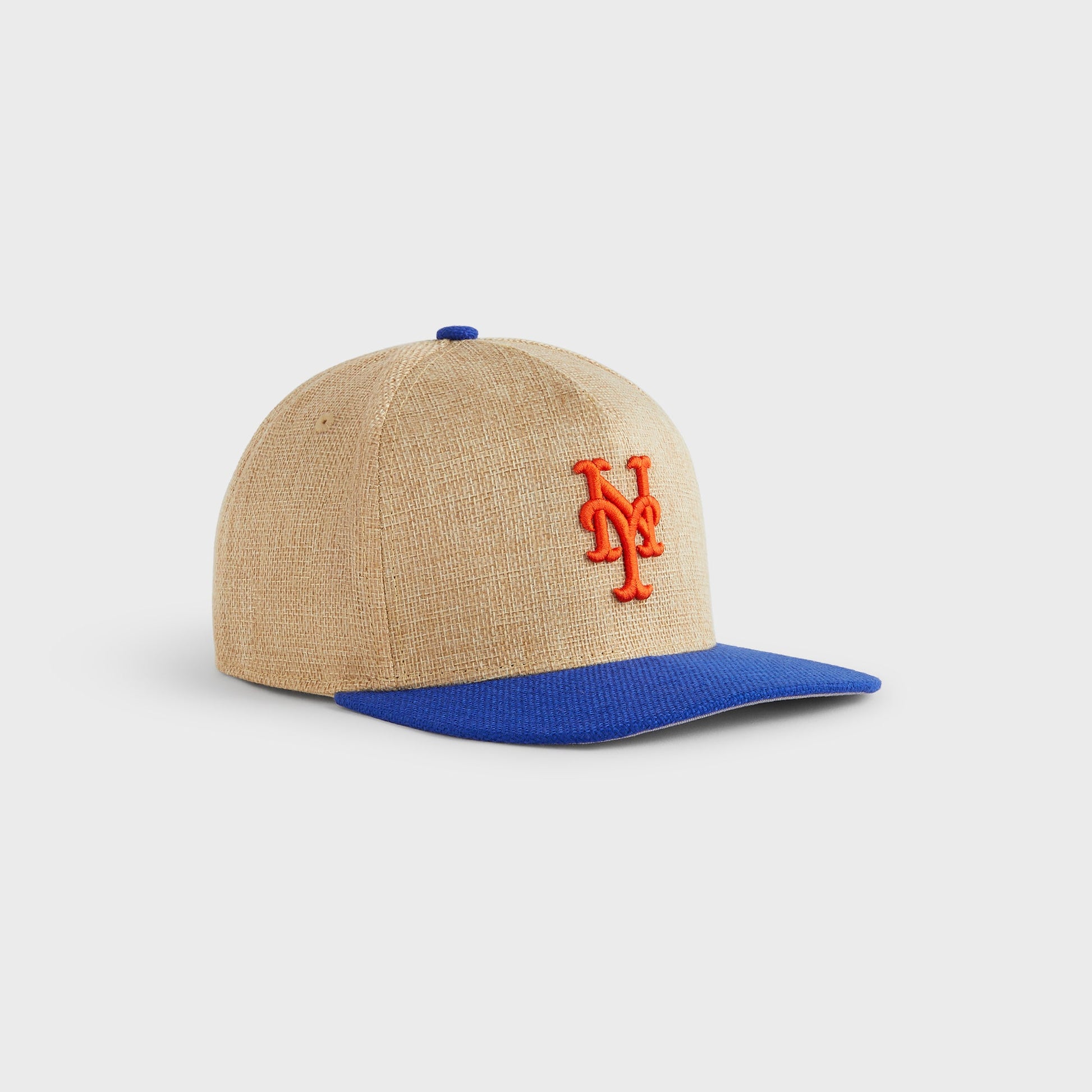 Men Kith Kith & New Era for the New York Mets Raffia 49FORTY Snapback - Natural