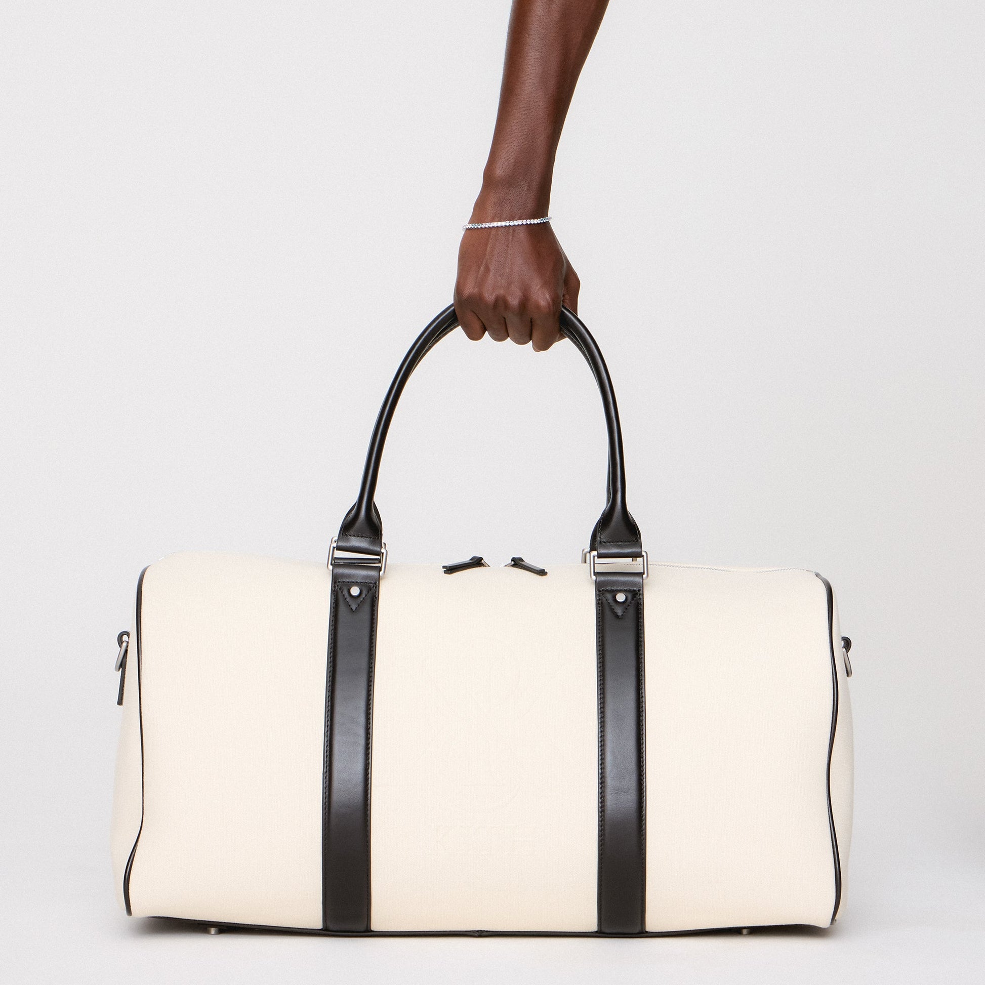 Men Kith Kith Crest Canvas Duffle Bag - Sandrift