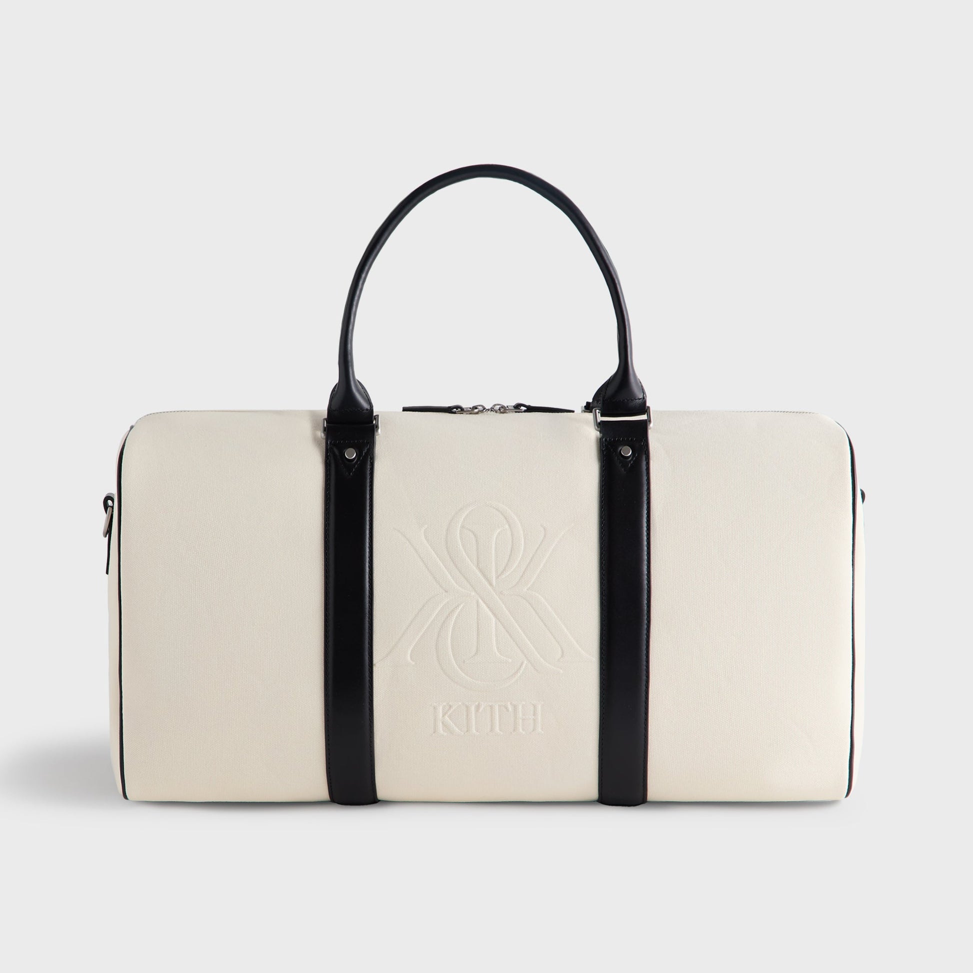 Men Kith Kith Crest Canvas Duffle Bag - Sandrift