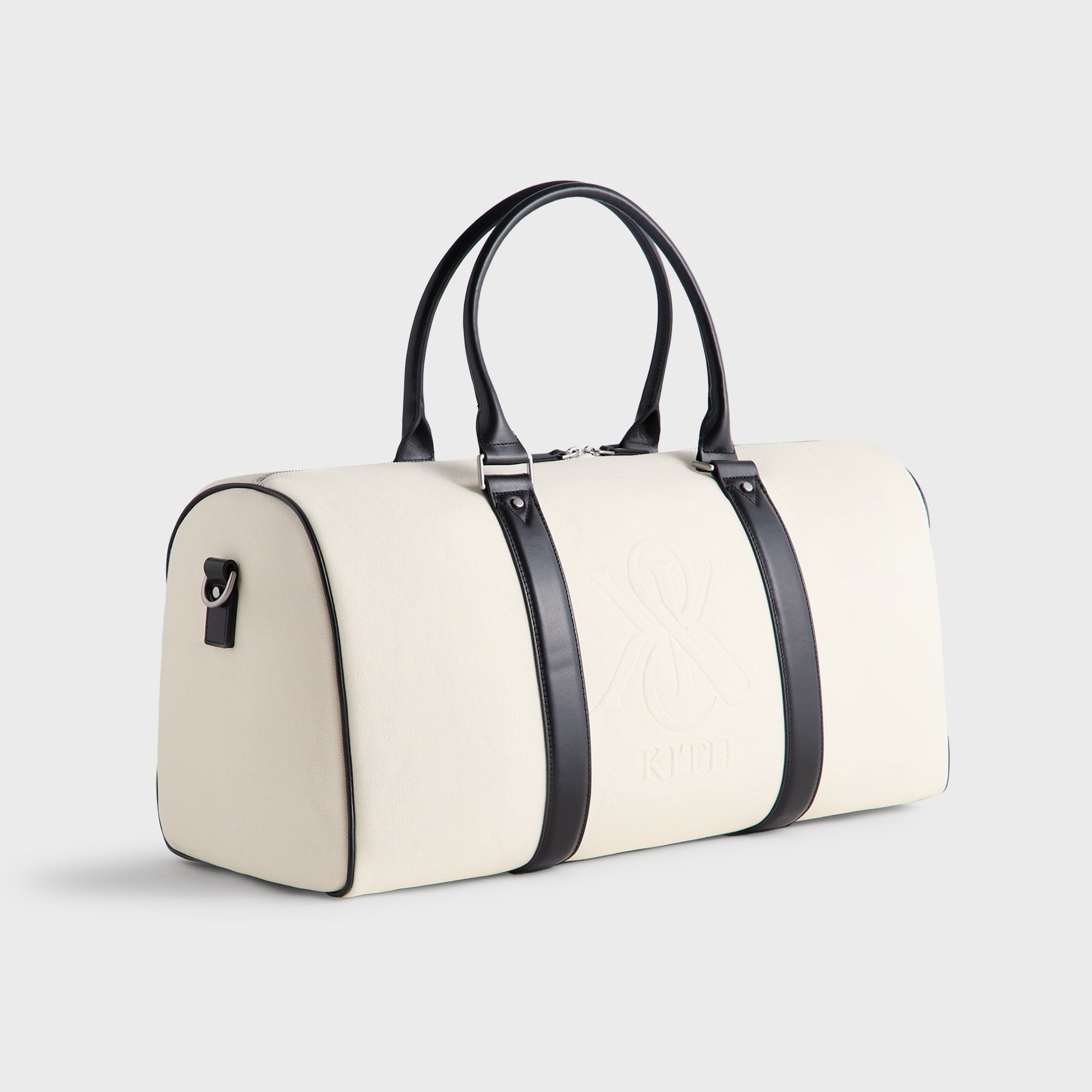 Men Kith Kith Crest Canvas Duffle Bag - Sandrift