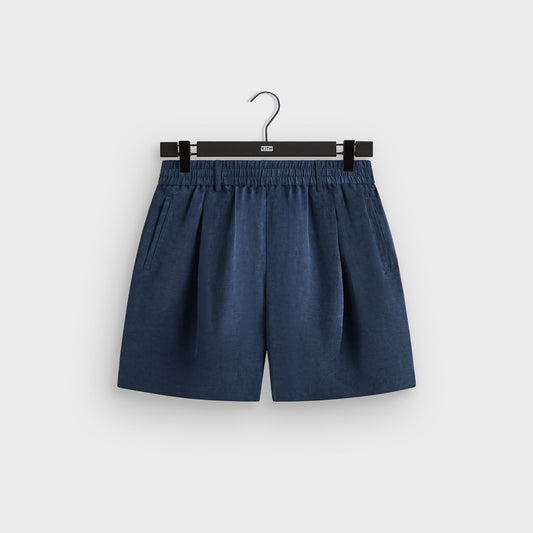 Men Kith Kith Cupro Linen Jude Short - Nocturnal