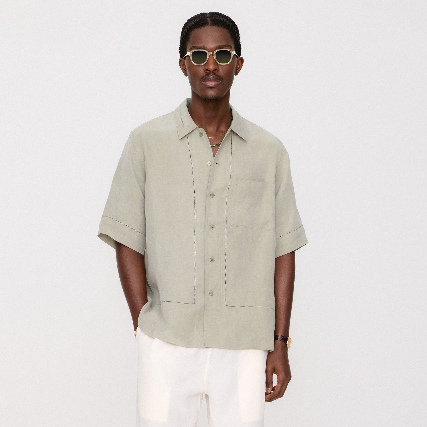 Men Kith Kith Elton Buttondown - Haze