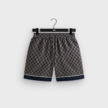 Men Kith Kith Monogram Crest Lewis Short - Nocturnal