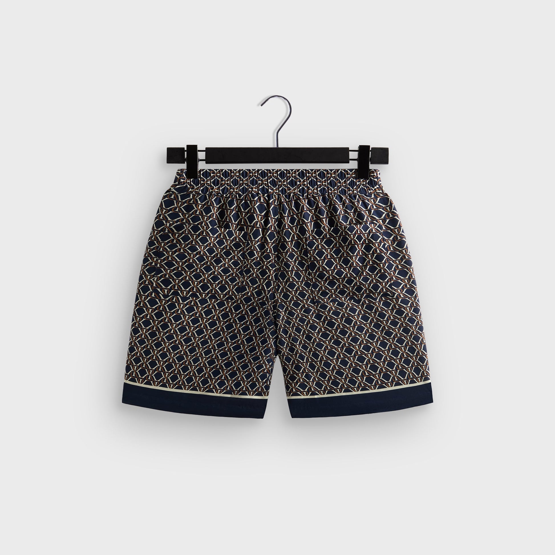 Men Kith Kith Monogram Crest Lewis Short - Nocturnal
