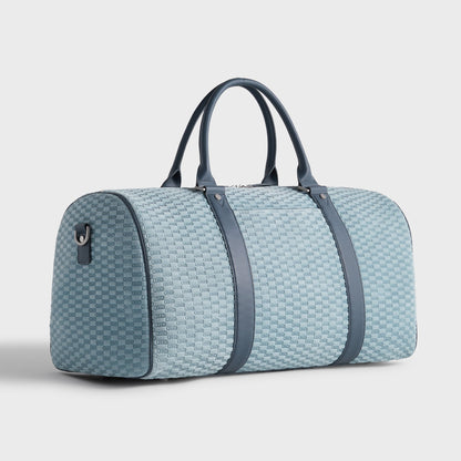 Men Kith Kith Monogram Suede Duffle Bag - Mist
