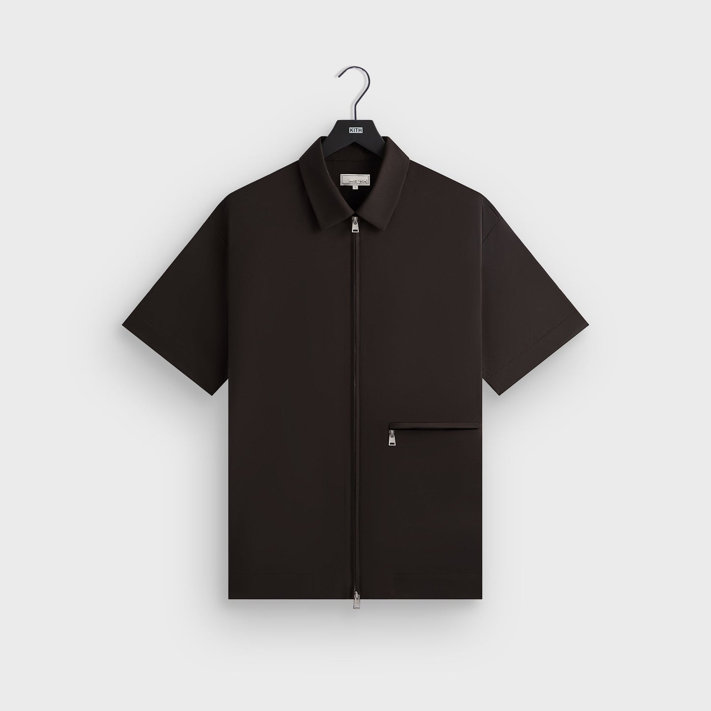 Men Kith &Kin Tropical Wool Davenport Shirt - Kindling