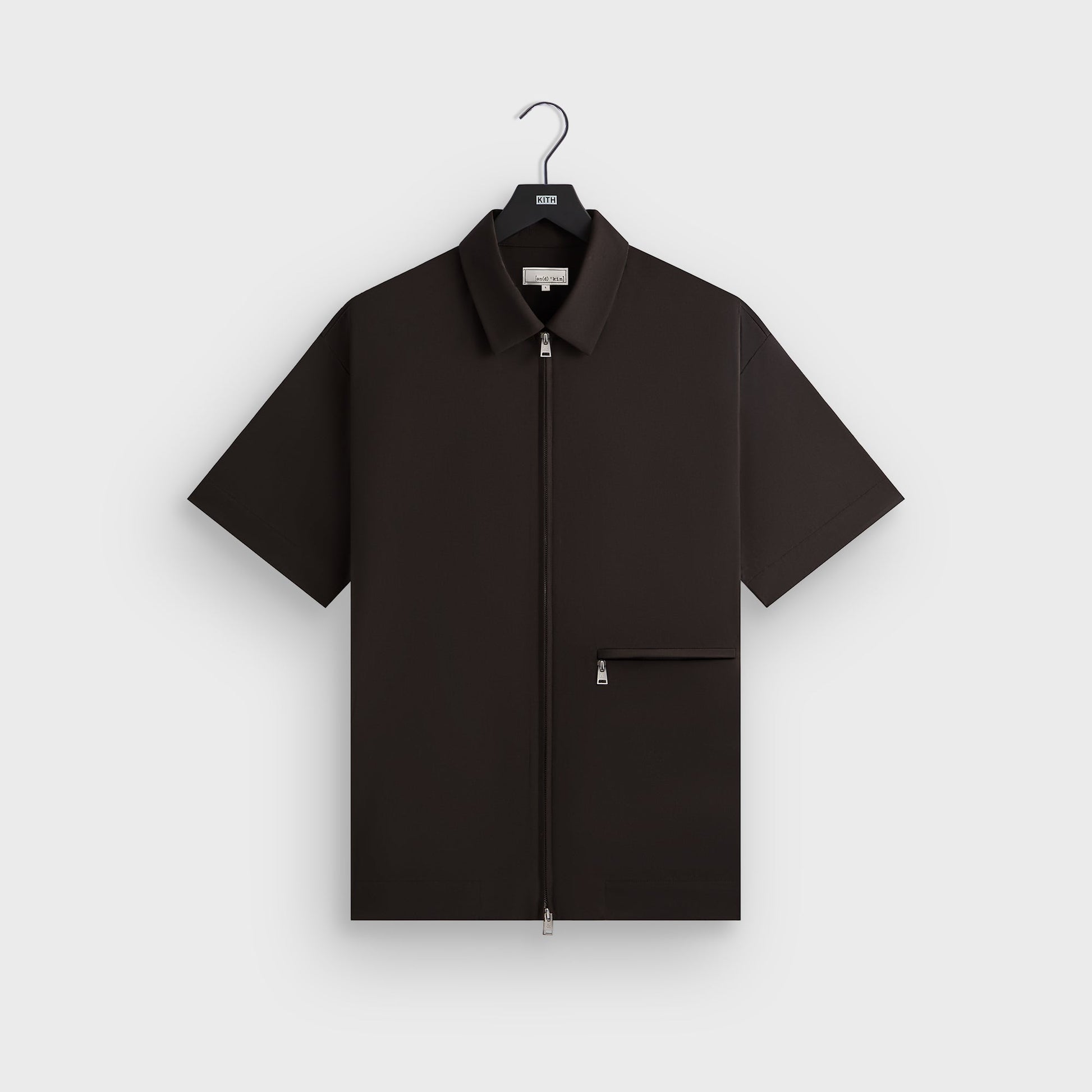 Men Kith &Kin Tropical Wool Davenport Shirt - Kindling