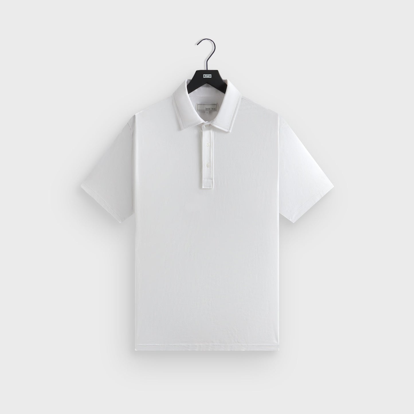 Men Kith &Kin Pima Jersey Short Sleeve Heathrow Polo - White