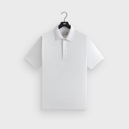 Men Kith &Kin Pima Jersey Short Sleeve Heathrow Polo - White