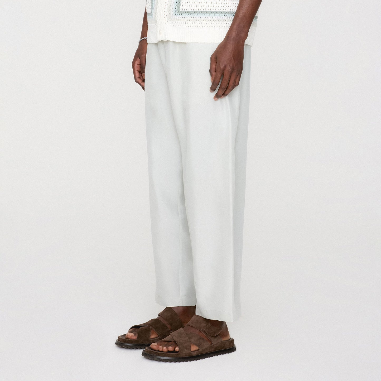 Men Kith &Kin Silk Habotai Grayson Pant - Palais