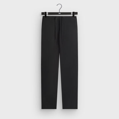 Men Kith &Kin Silk Habotai Grayson Pant - Black