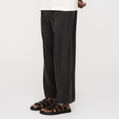 Men Kith &Kin Silk Habotai Grayson Pant - Black