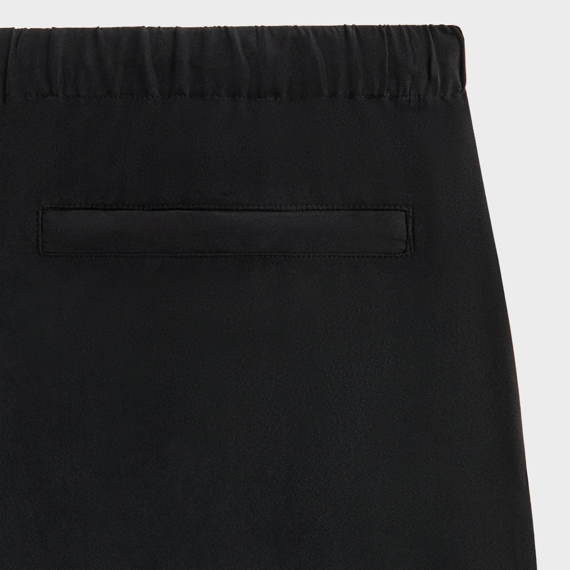 Men Kith &Kin Silk Habotai Grayson Pant - Black