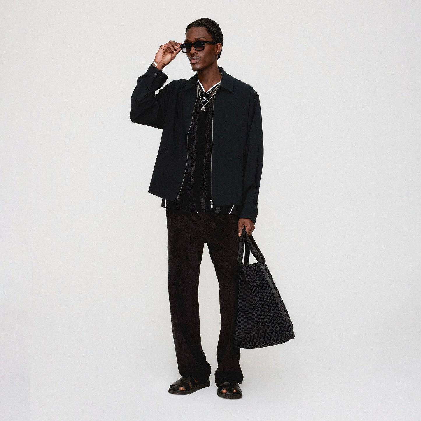 Men Kith Kith Monogram Tote - Black