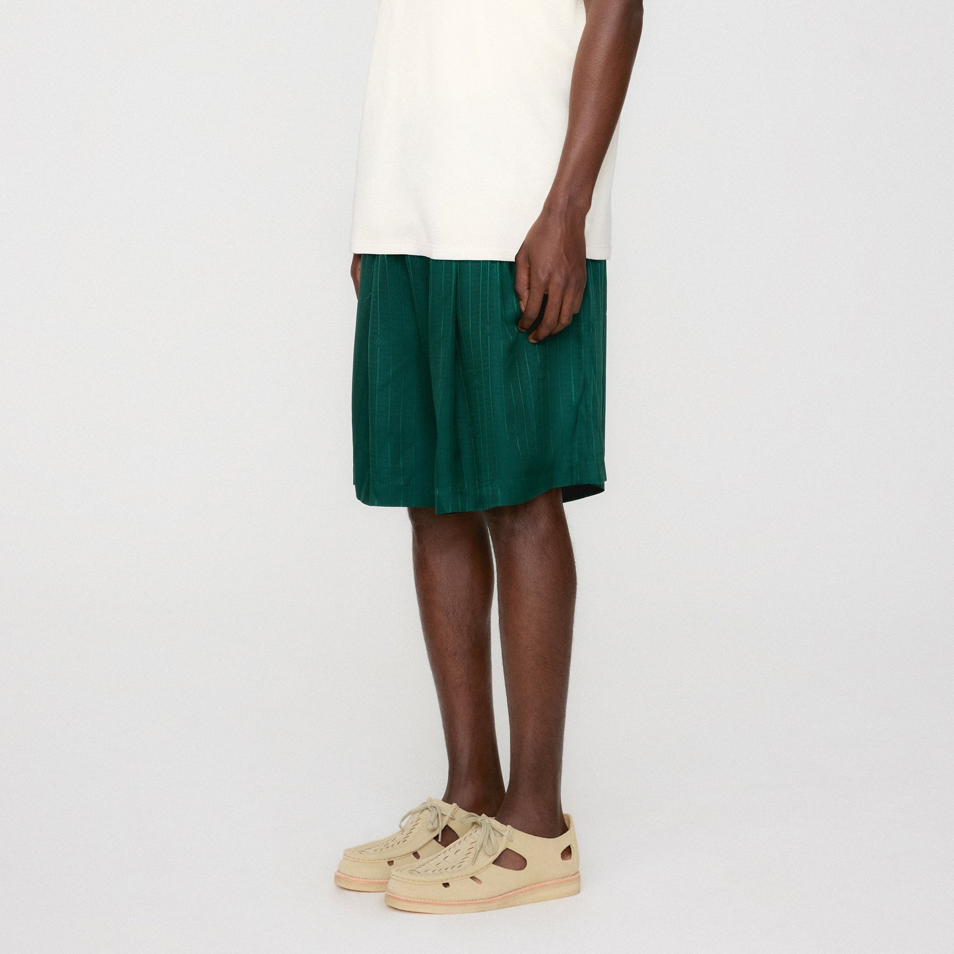 Men Kith Kith Crest Logo Kylan Pull On Short - Fairway