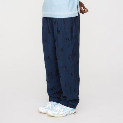 Men Kith Kith Kylan Pleated Trouser - Nocturnal