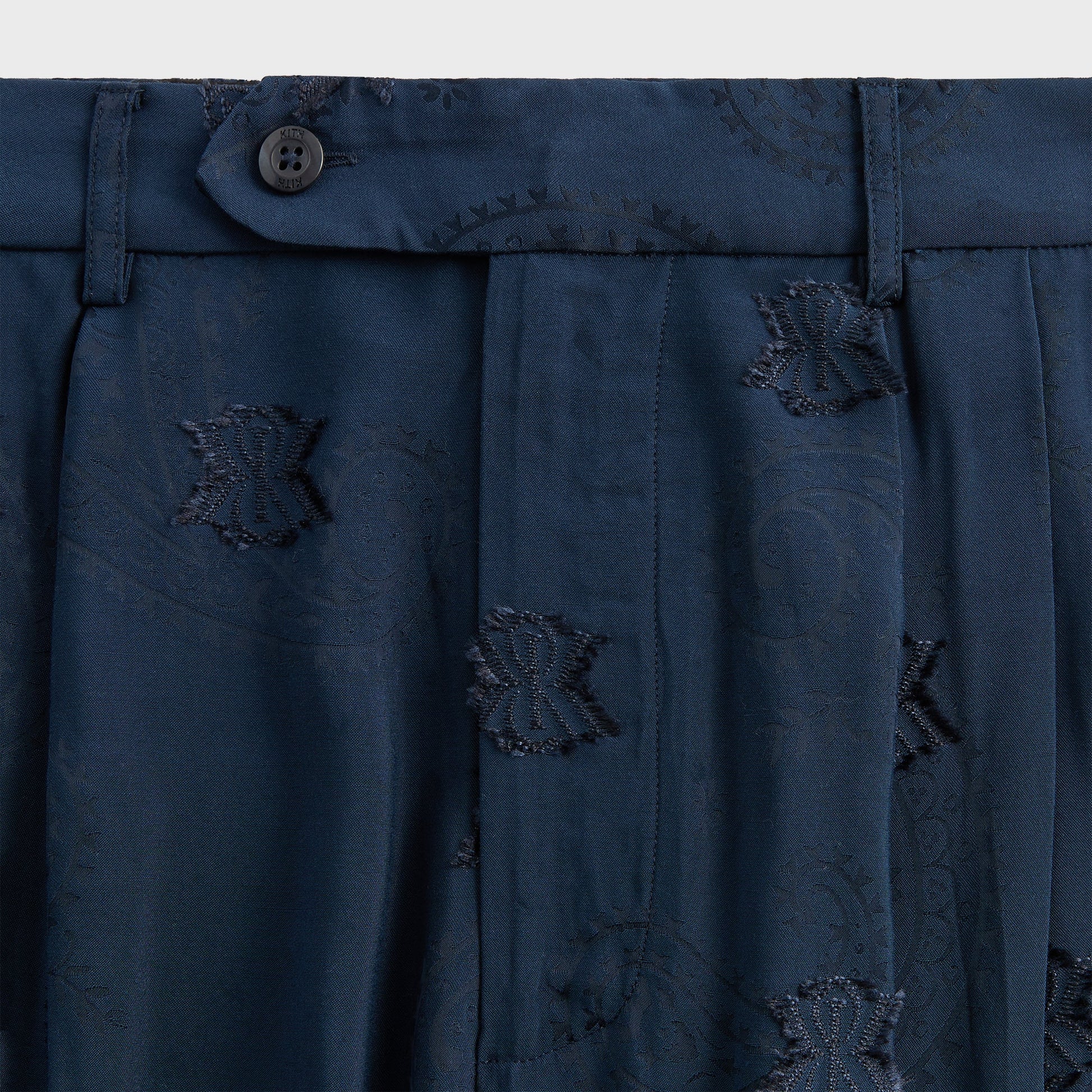 Men Kith Kith Kylan Pleated Trouser - Nocturnal
