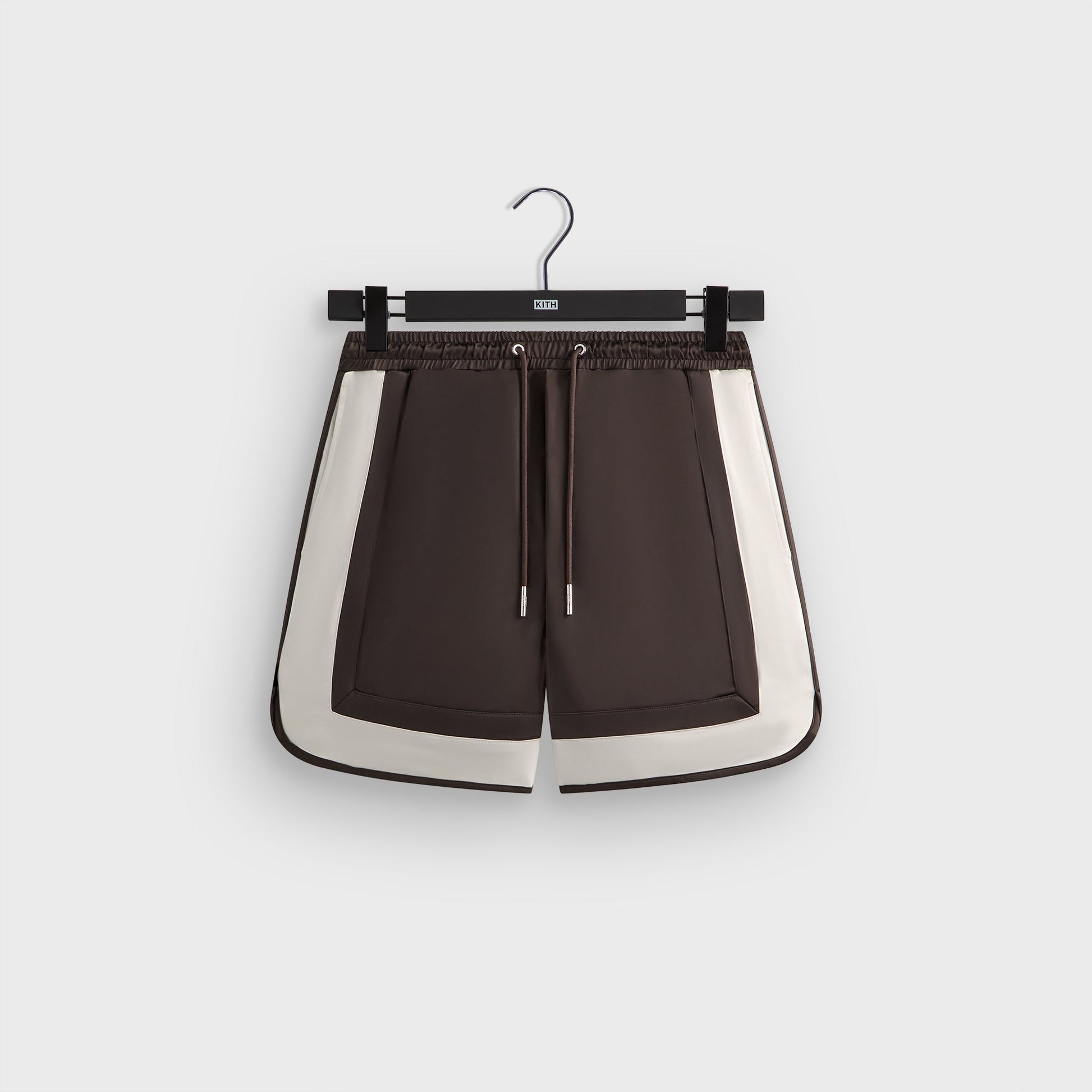 Men Kith &Kin Washed Satin Dylan Short - Kindling